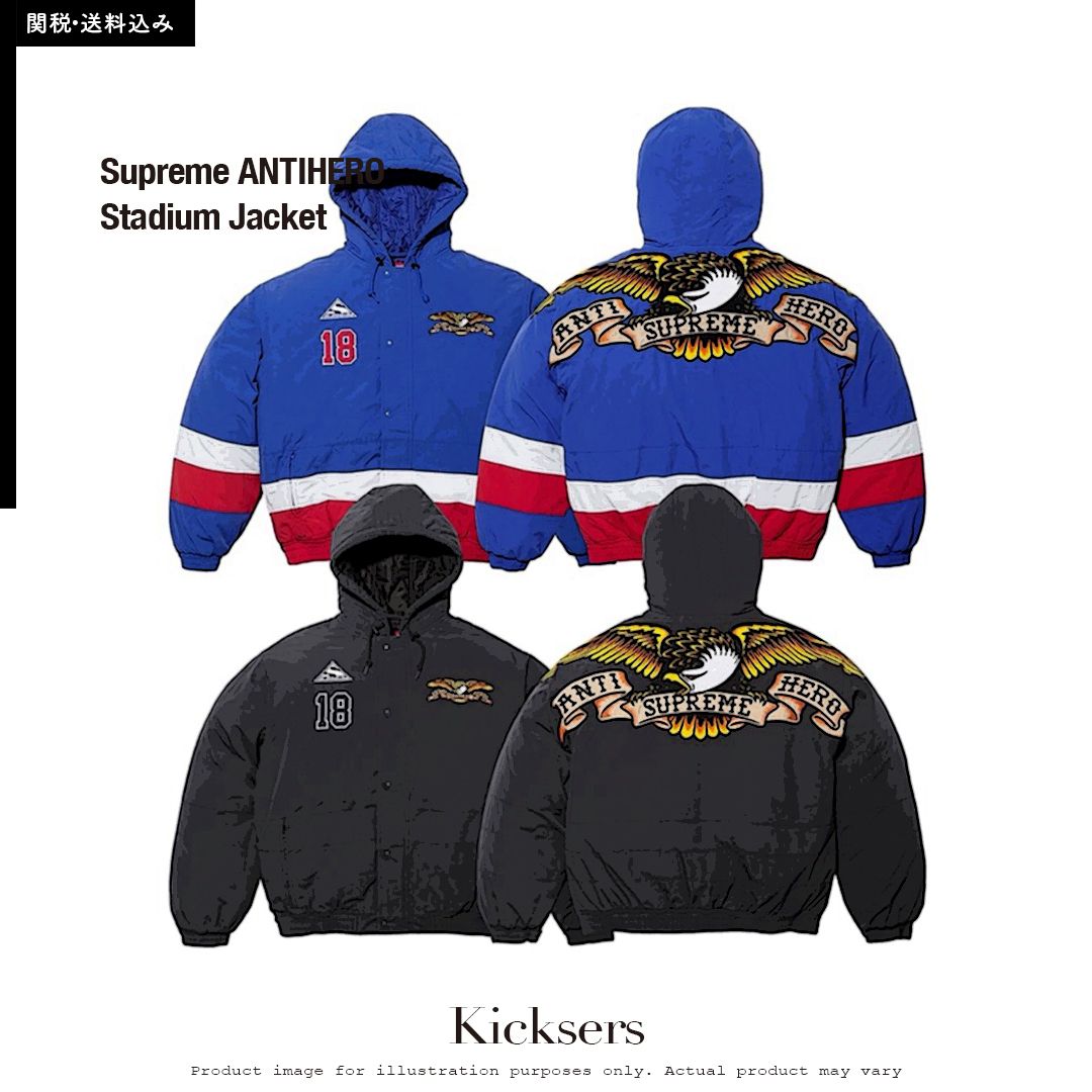 Supreme ANTIHERO Stadium Jacket アンチヒーロー (Supreme/スタジャン