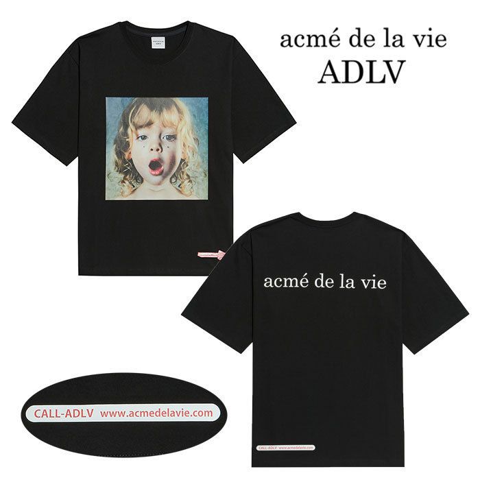 TWICEミナ着用 acme de la vie☆ Tシャツ BLACK JEWELRY T-SHIRT (acme