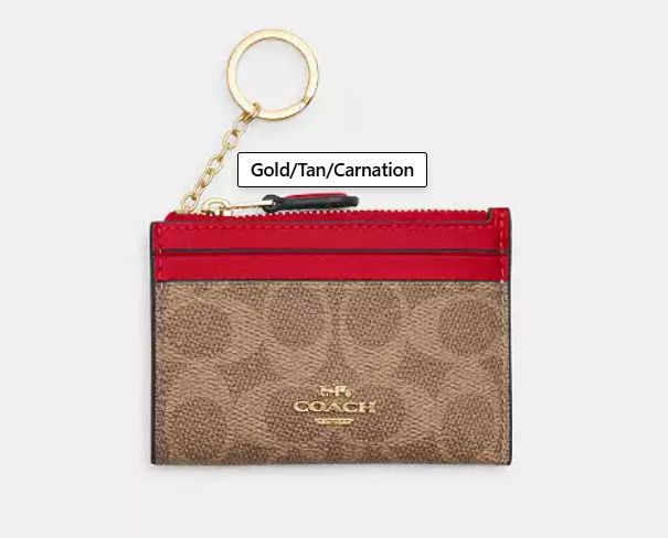 定番 COACH☆名刺・カードケース 88208*バッグに付け (Coach/カード