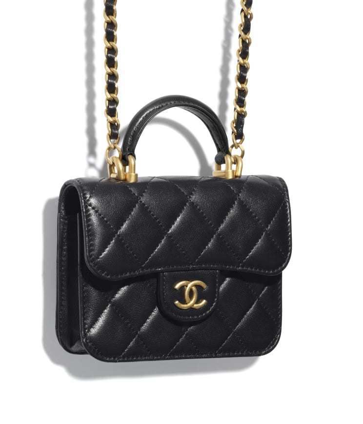 新作☆【CHANEL】トップハンドル チェーン ミニバッグ (CHANEL