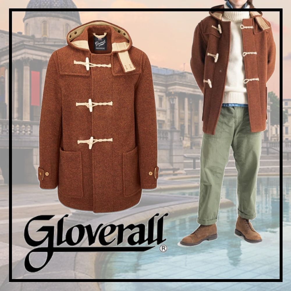 Gloverall】 グローバーオール MID MONTY ダッフル コート (Gloverall
