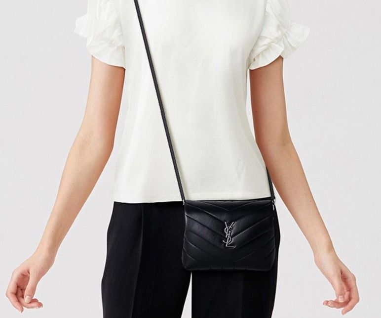 大特価SALE☆Saint Laurent☆ルル トイ バッグ☆BLACK☆送関込 (Saint