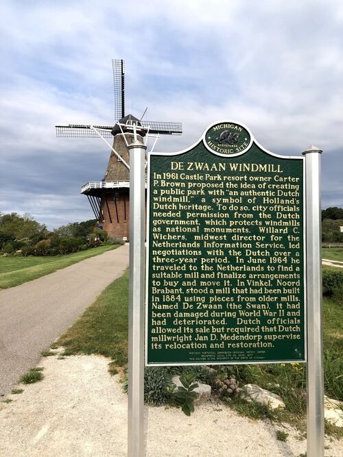 アメリカにいながらヨーロッパな雰囲気（オランダ村？）』ミシガン州