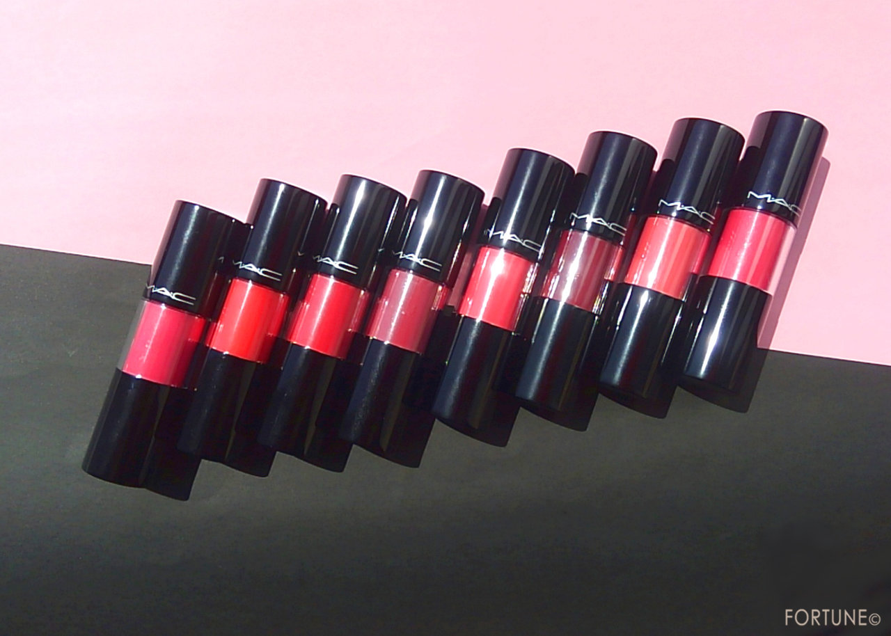 ≪本気で落ちないリップ！≫M・A・C「バーシーカラー バーニッシュ