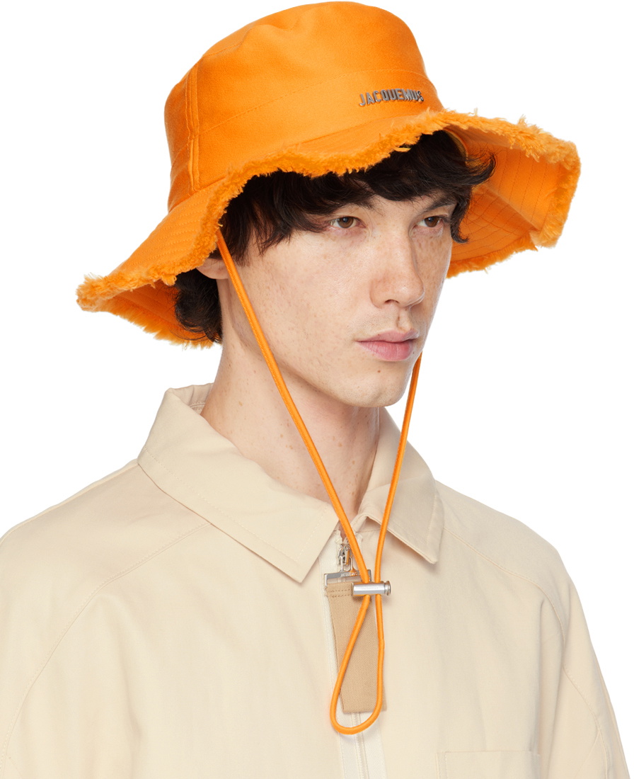 Jacquemus Orange Les Classiques 'Le bob Artichaut' Hat Jacquemus
