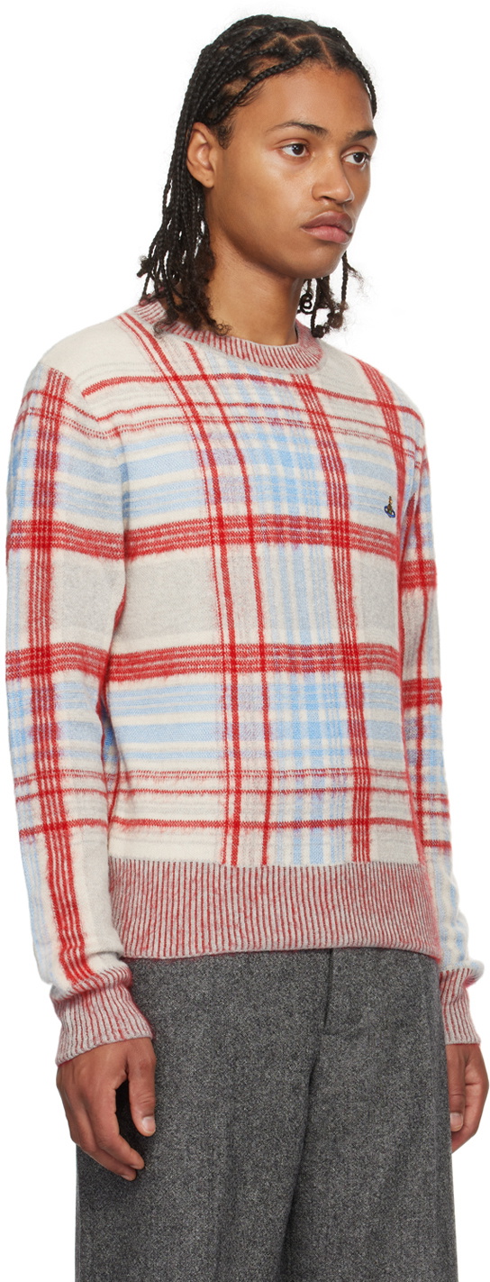 Vivienne Westwood Red & Blue Check Sweater Vivienne Westwood