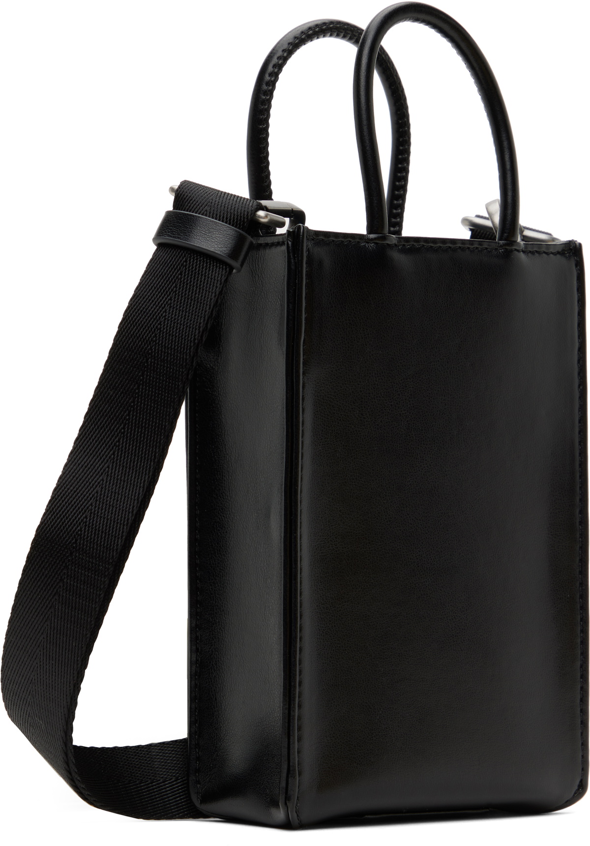 Diesel Black DSL 3D Shopper Mini X Bag Diesel