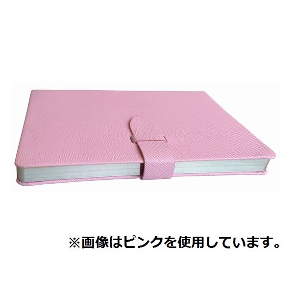 アイ・エス ベルト付ハードカバーノート Lサイズ [ピンク] BHN-1420P