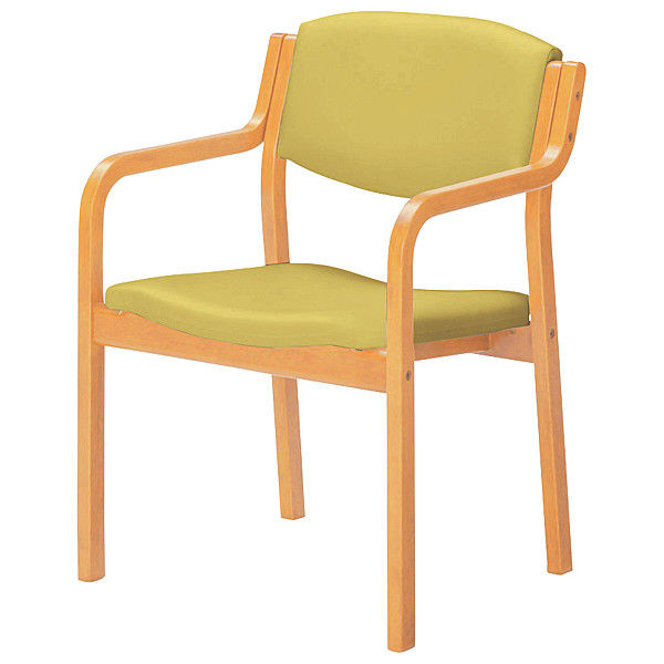 軒先渡し】オリバー 福祉チェア SCWー106 モスグリーン チェア