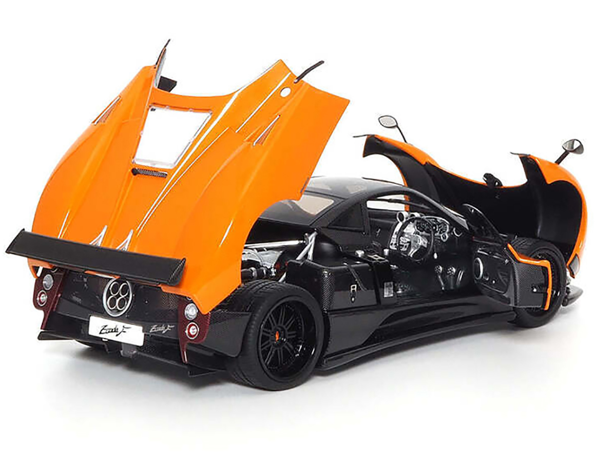 Pagani Zonda F 2005 Arancio St. Tropez 1:18 Almost Real Laranja