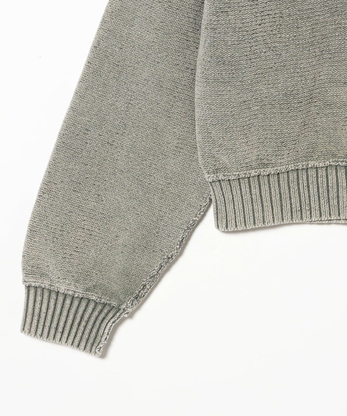 BEAMS（ビームス）7ゲージ フェード クルーネック ニット（トップス