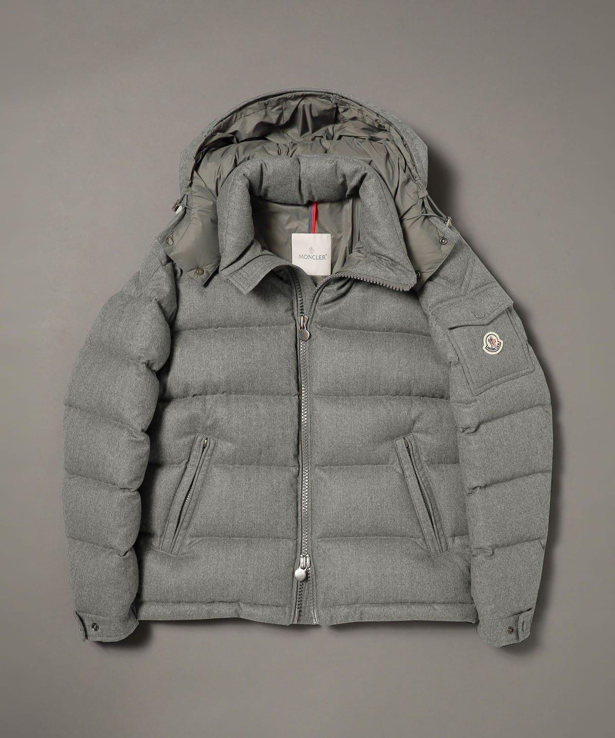 BEAMS F BEAMS / MONTGENEVRE 法蘭絨連帽羽絨外套（束腰MONCLER）郵購