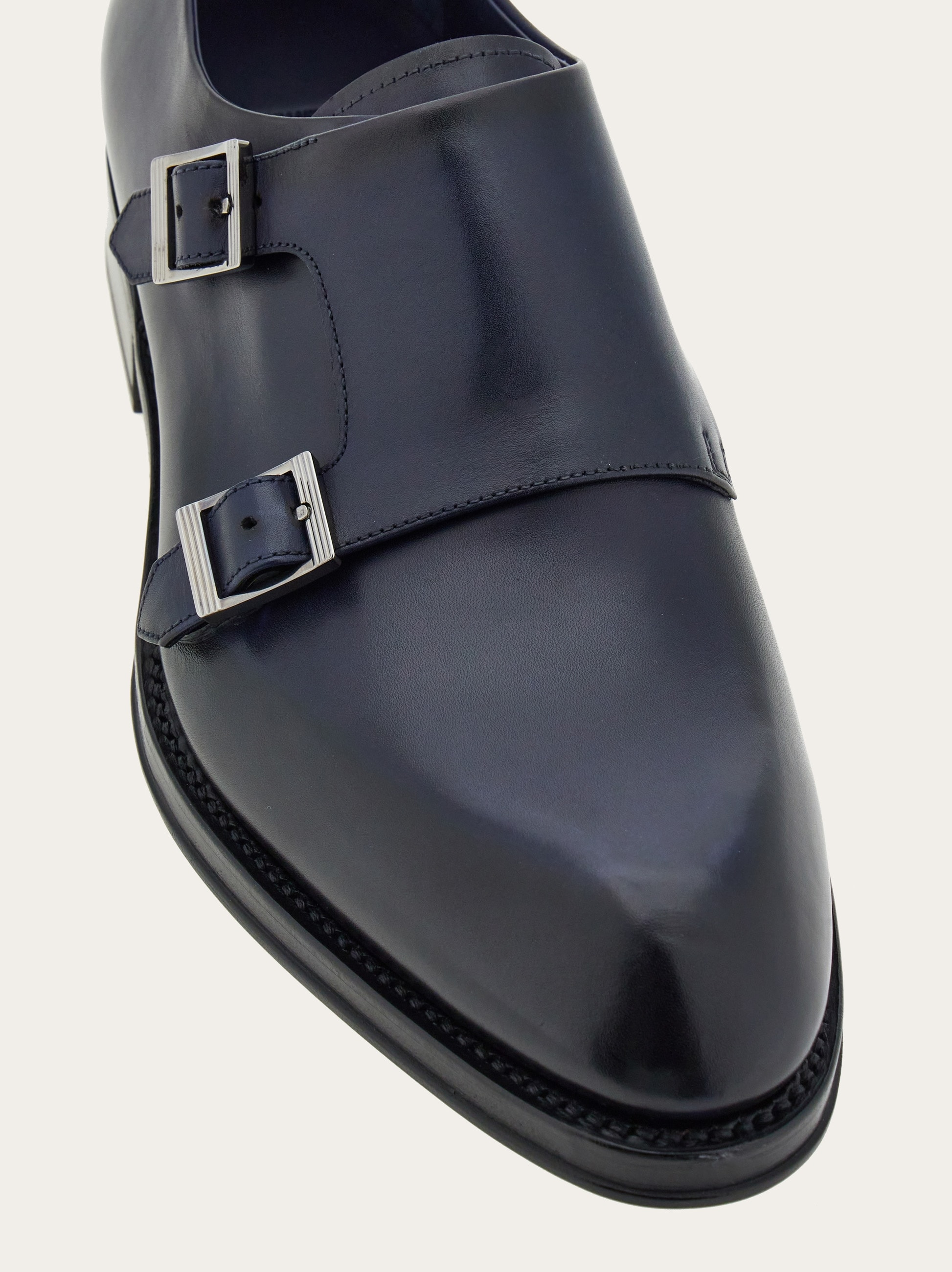 Tramezza double monkstrap - Men | Ferragamo