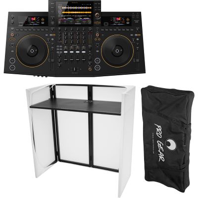 Pioneer DJ OPUS Quad DJ Controller + DJ Tisch Set