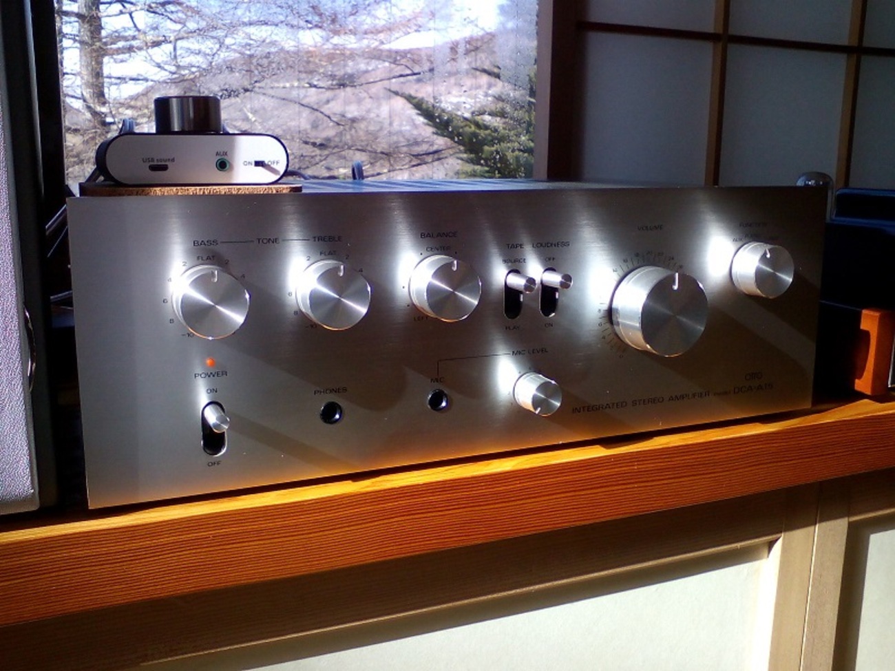 プリメインアンプ OTTO DCA-A15 - 蓼科高原日記
