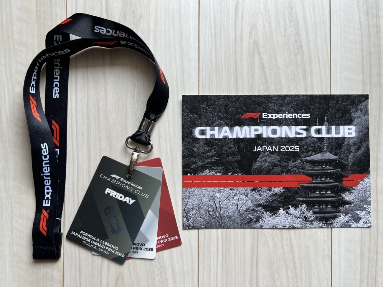 F1 日本GP 非売品ポストカード4枚＋角田裕毅ステッカー F1 鈴鹿サーキット