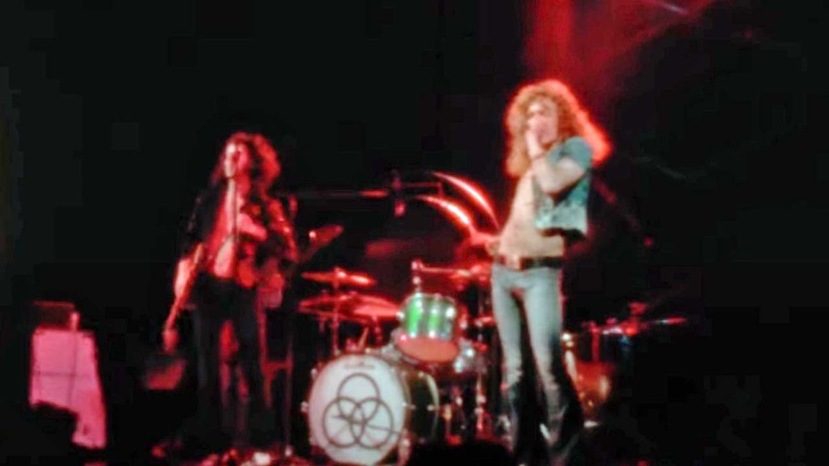 Previously unseen footage of Led Zeppelin in Vienna in 1973