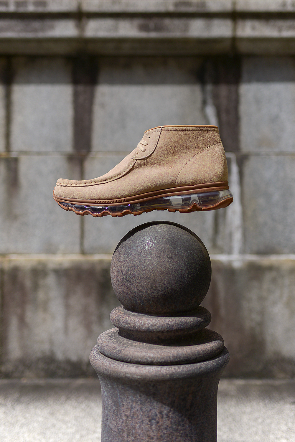 Tomo & Co × STOCK NO: × GETTRYの『Air Moccasins ”Basic”』
