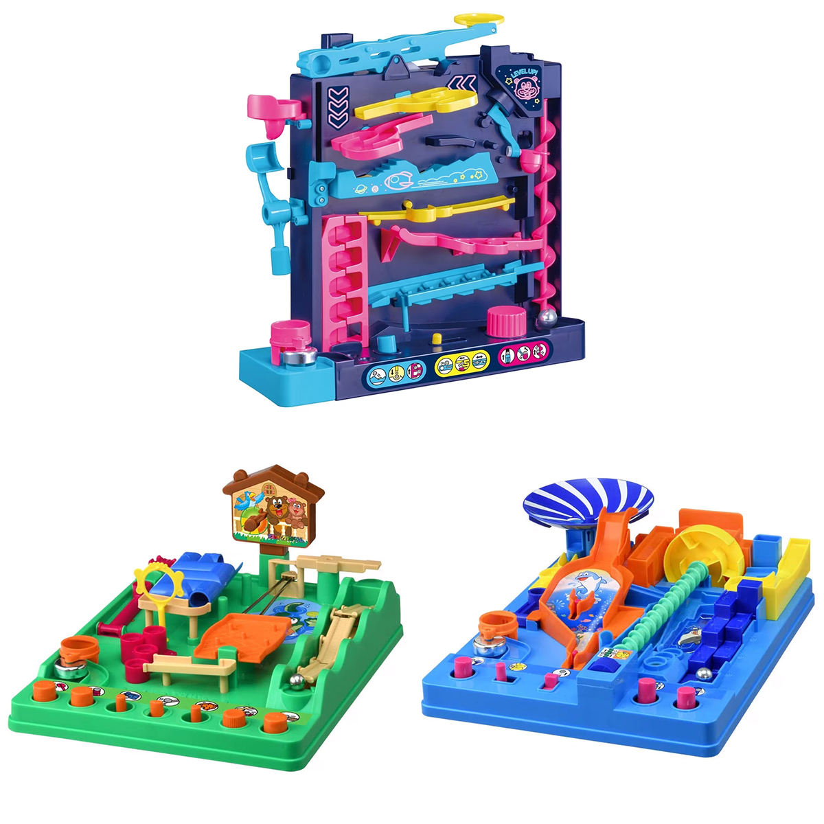 TAKARATOMY タカラトミー アスレチックランドゲーム3点セット レベル