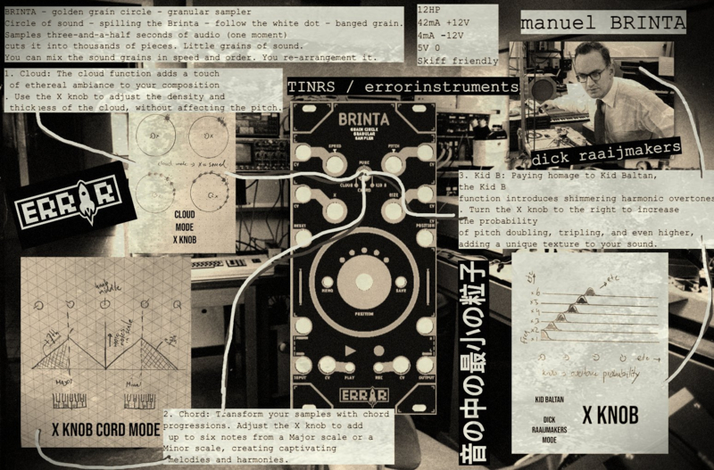BRINTA GRANULAR SAMPLER | ERROR-MODULAR | www.errorinstruments.com