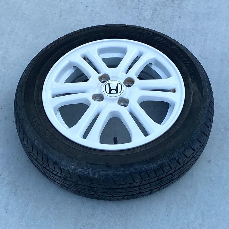 ホンダ(純正) JF1型N-BOX 純正アルミホイール ホワイト のパーツ