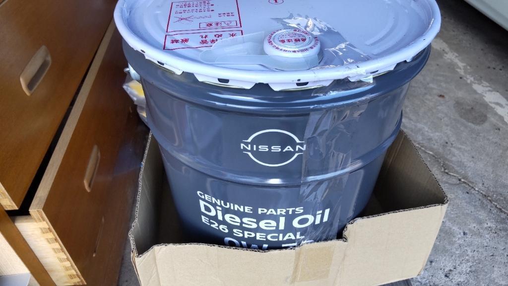 日産(純正) ディーゼルオイル E26 スペシャル 0W-30 のパーツレビュー