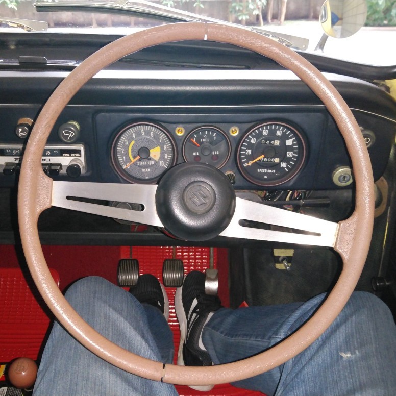 ハンドルカバー（スズキ フロンテ・LC10）by くらしきあまき - みんカラ