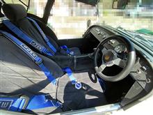 ステアリングをモトリタサイズ→ナルディに（ケータハム スーパー