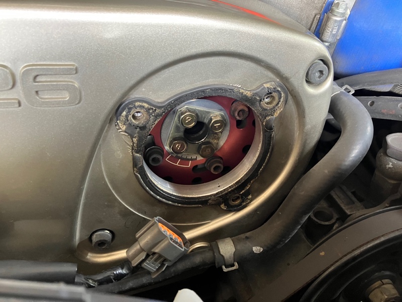 RB26クランク角センサー仮交換（日産 スカイラインGT‐R・R33）by