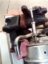 10型エンジン、モンスターエキマニに交換(タービン脱着含む)（スズキ