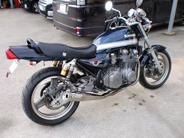 ヨシムラ ドラックサイクロン のパーツレビュー | ゼファー750(kous