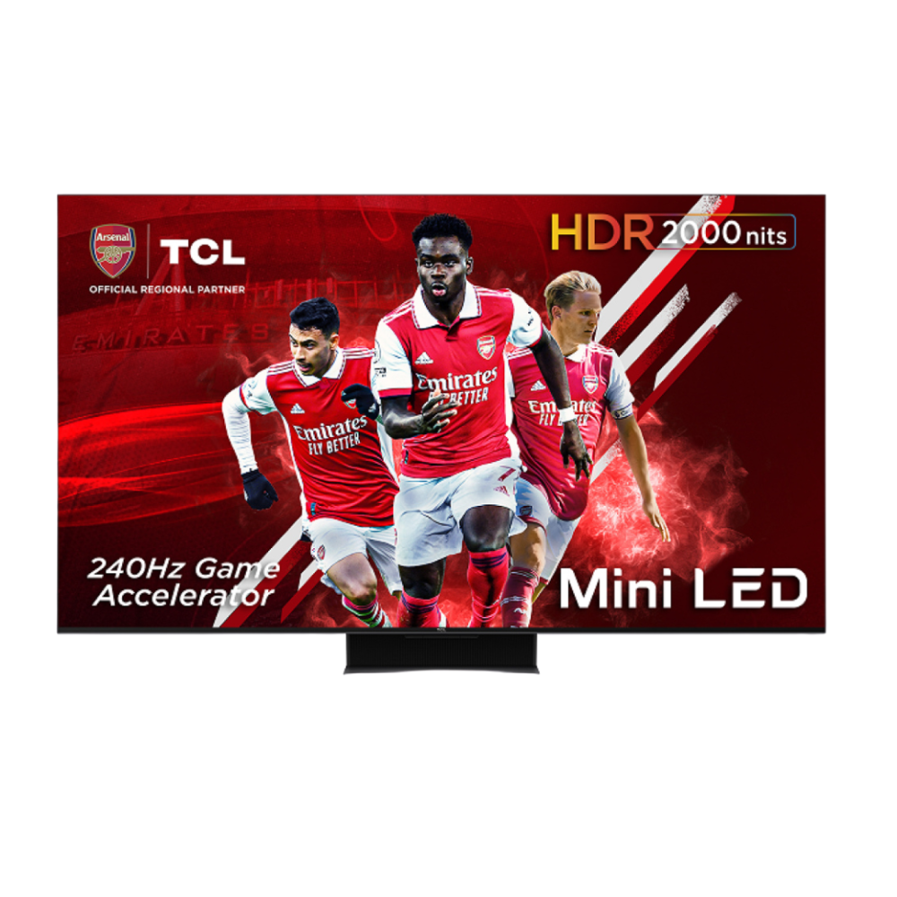 TCL - TV, 55 Inch, Mini LED 4K, 144Hz - Alesayi Electronics Best