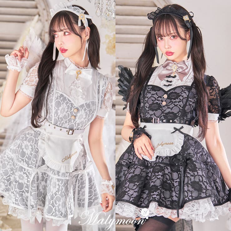 中村里砂着用】 天使or堕天使 レースアレンジメントエンジェルドレス