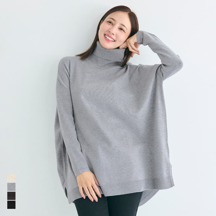 タートルニットチュニック[品番：PA000013259]｜coca（コカ）の