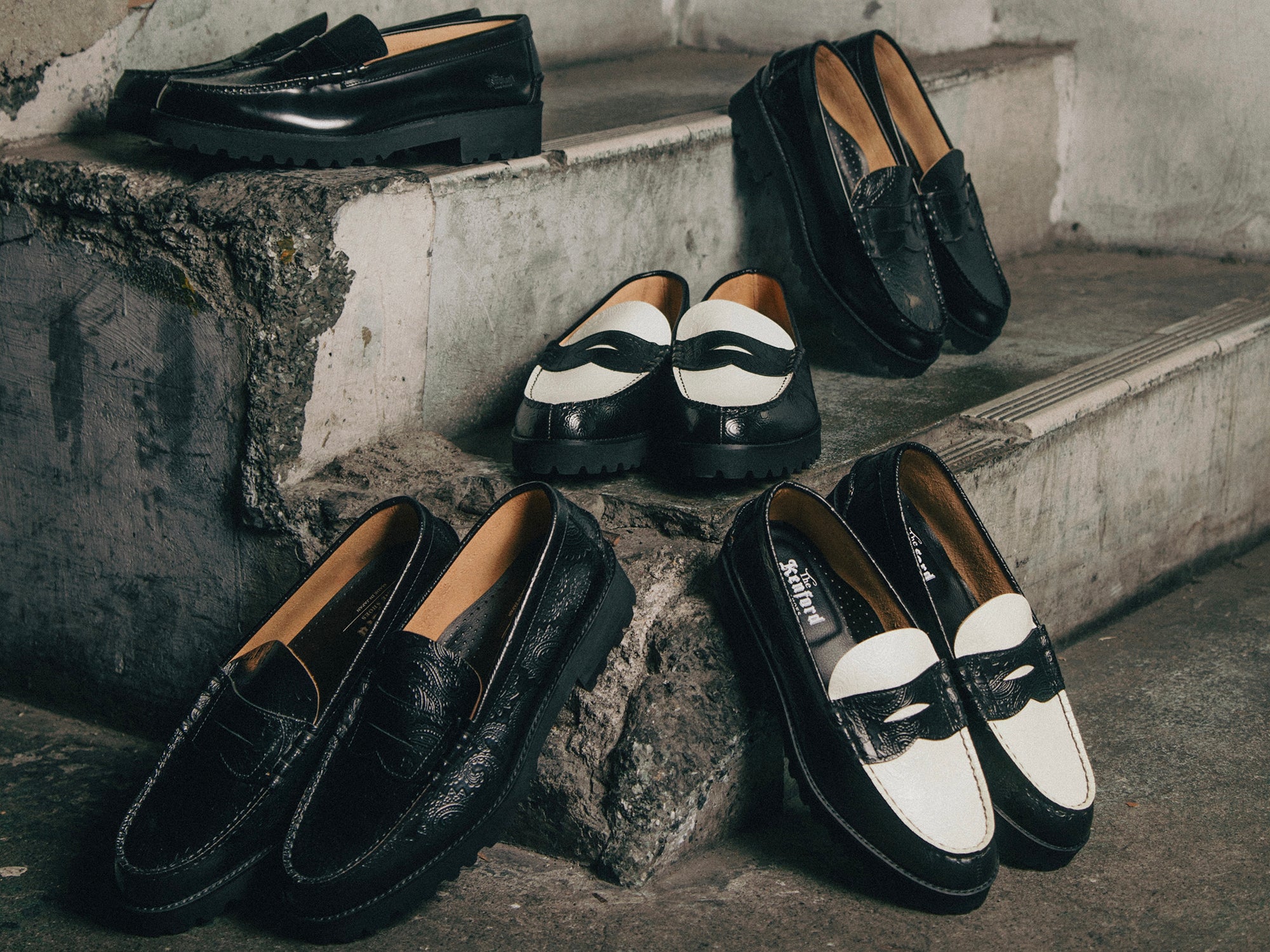 46 Paisley Tank Sole Loafers – THE KENFORD FINESHOES