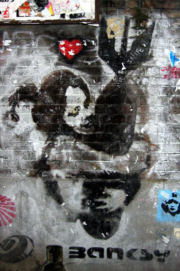 正体不明の画家、バンクシー。作風や2大事件について解説します