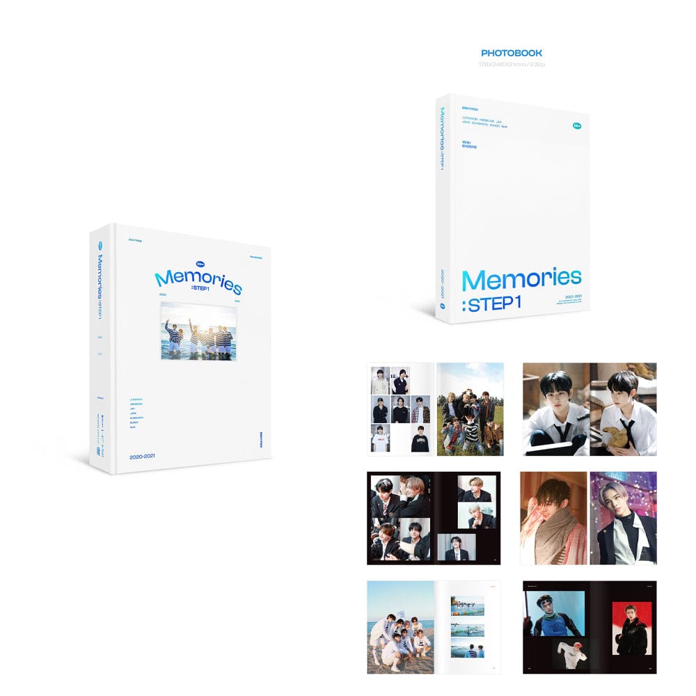 ENHYPEN - PIECES OF MEMORIES & Memories : STEP 1 DVD