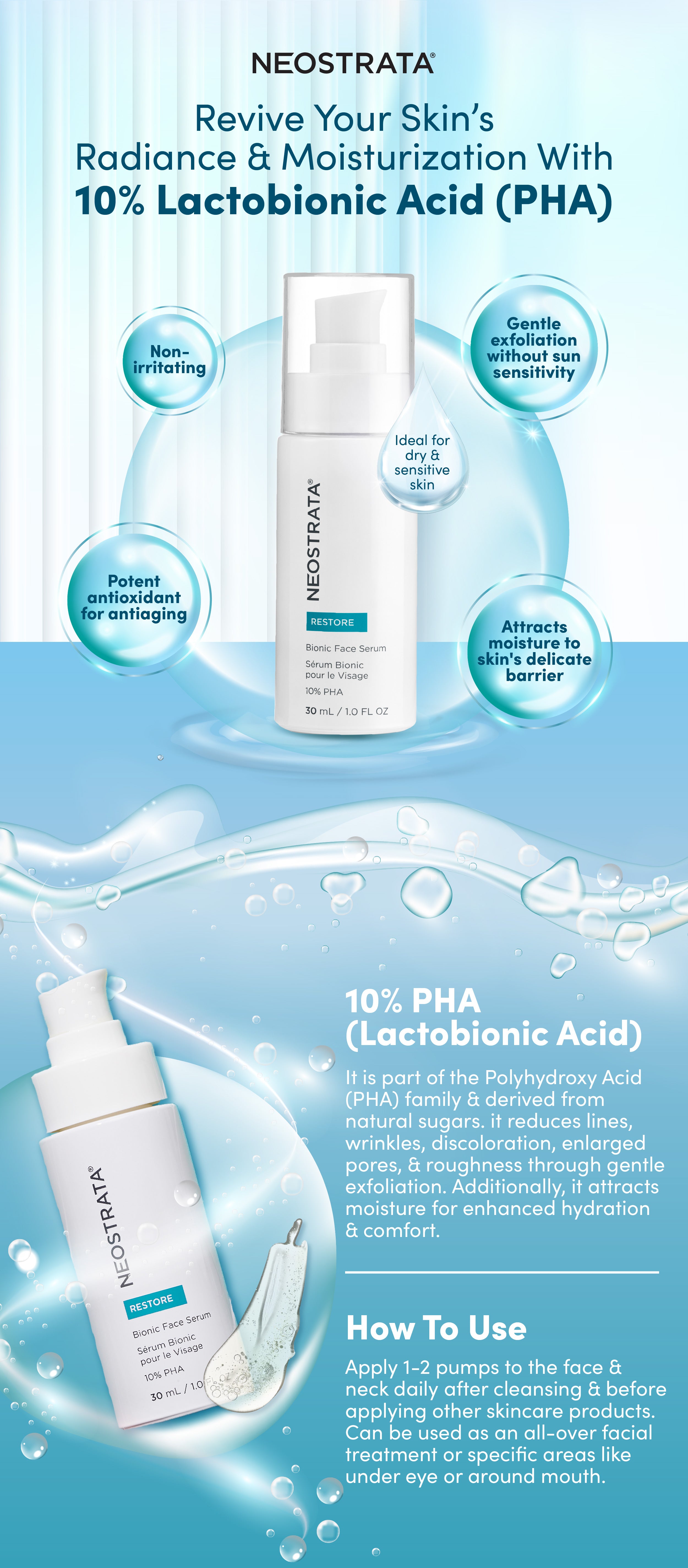 Neostrata Bionic Face Serum 30ml | Dermaskinshop SG