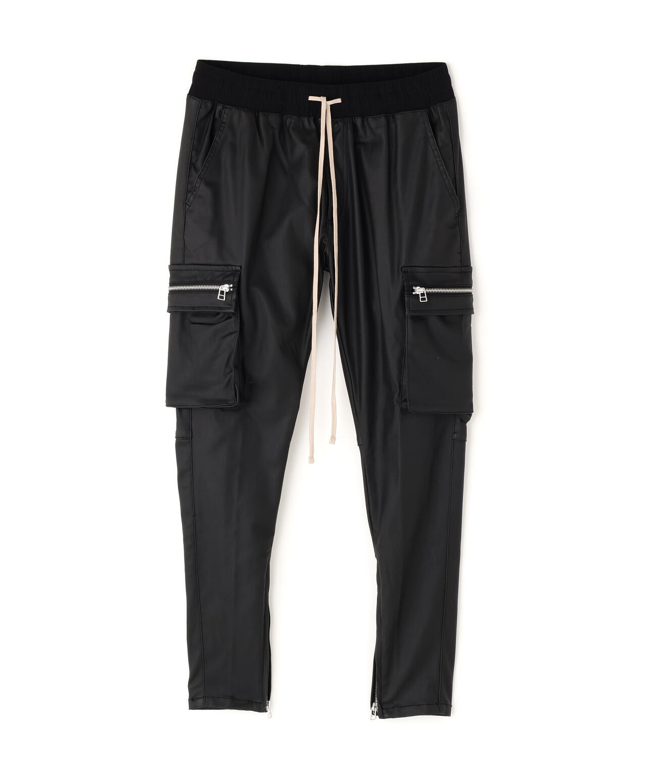 DankeSchon/ダンケシェーン/PREMIUM SUPER STRETCH TC BLACK FLAP ZIP