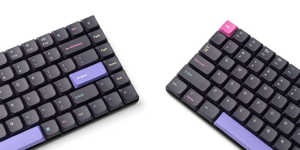Keychron ロープロファイル Dye-Sub PBT LSAキーキャップフルセット