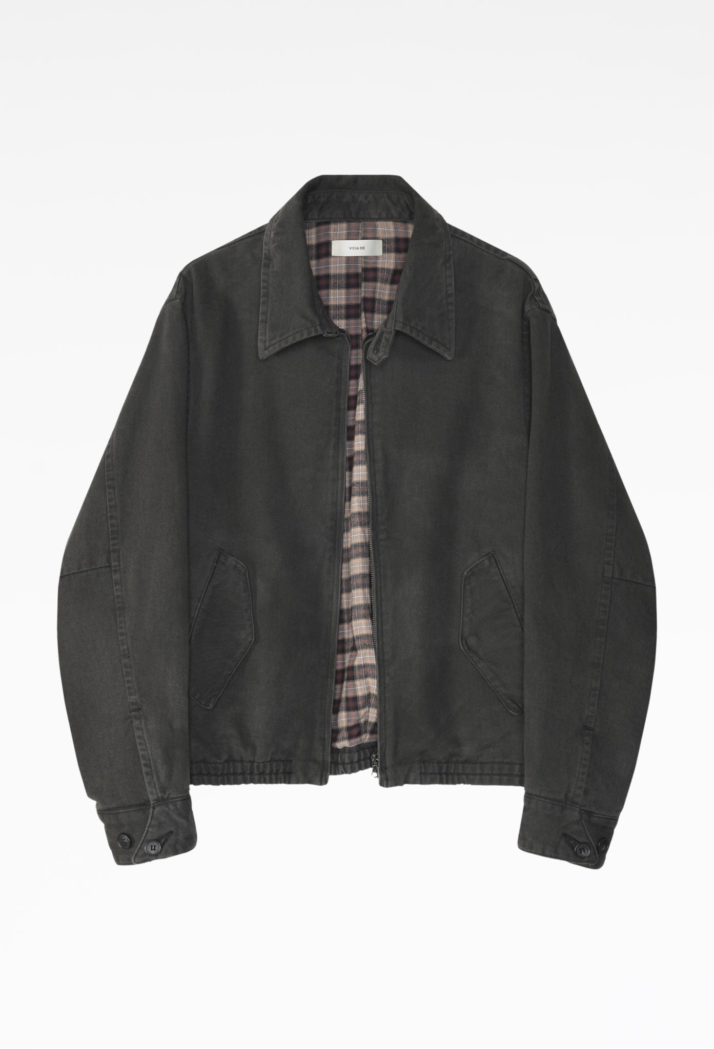 KOMUNE | Black Opera Bomber Jacket In Limonta® Nylon