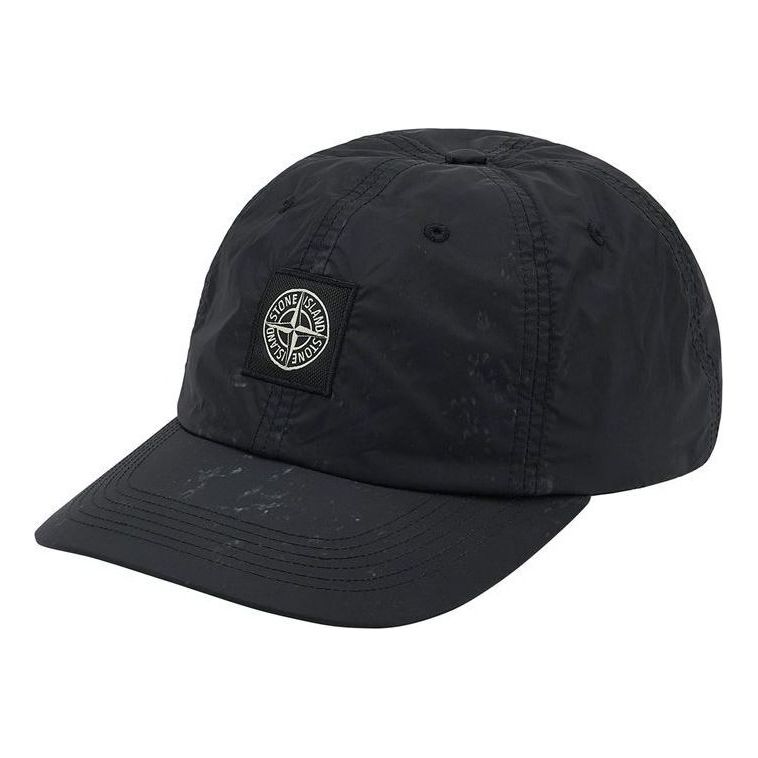 Supreme x Stone Island Nylon 6-Panel Cap 'Black' SUP-FW20-290