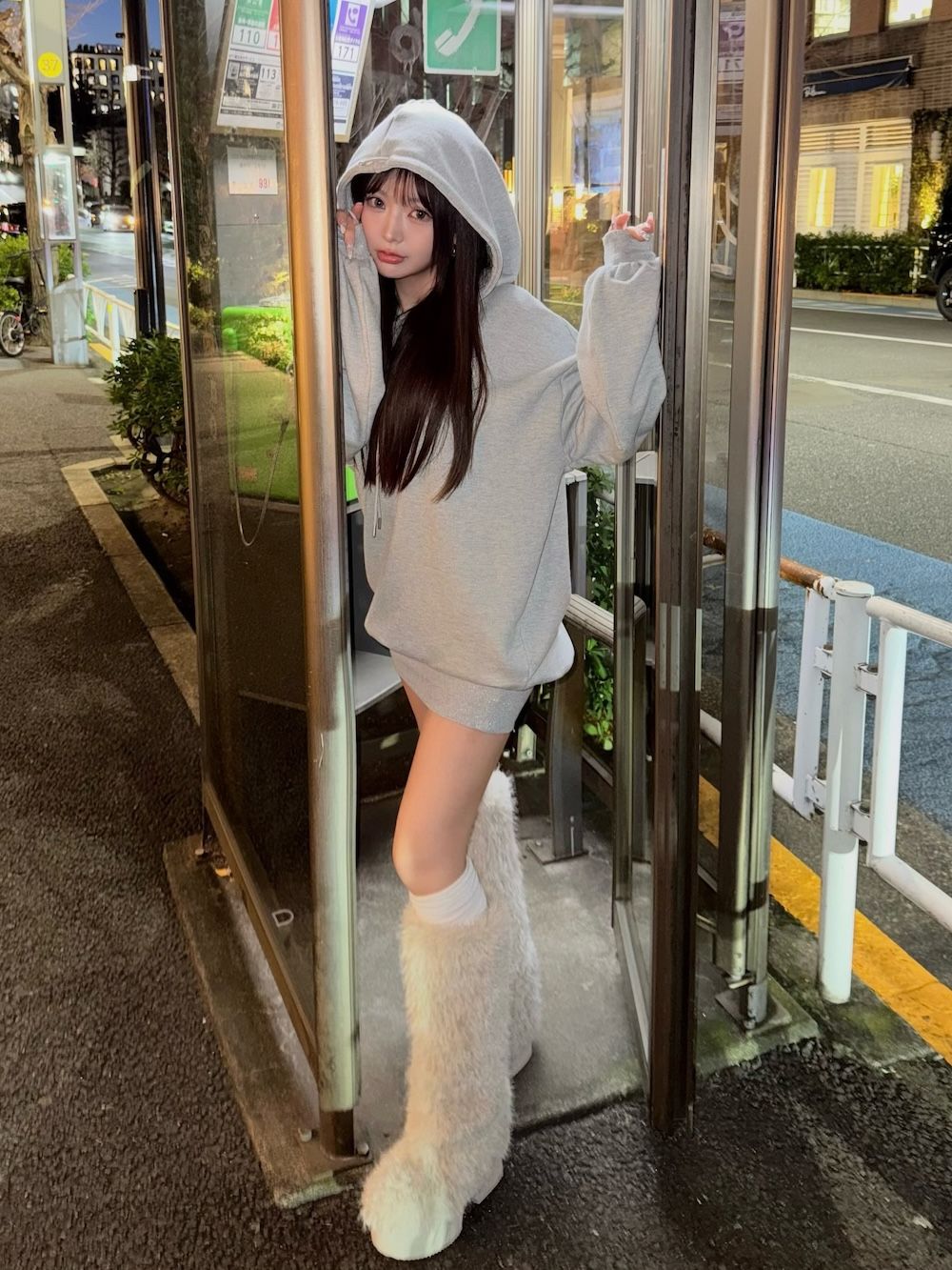 カラーラメスウェットミニワンピース – Darich (ダーリッチ)