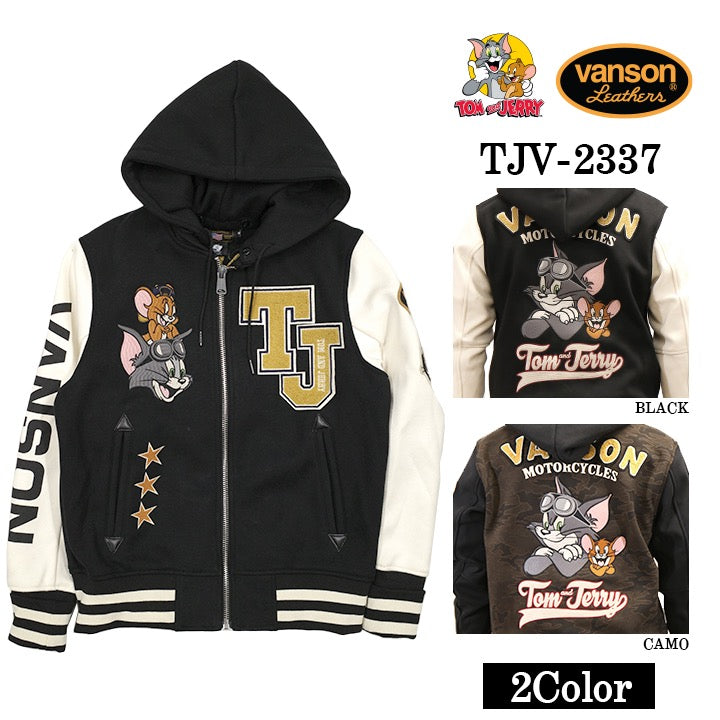 VANSON×TOM&JERRY バンソン トムジェリ コラボ ボンディング