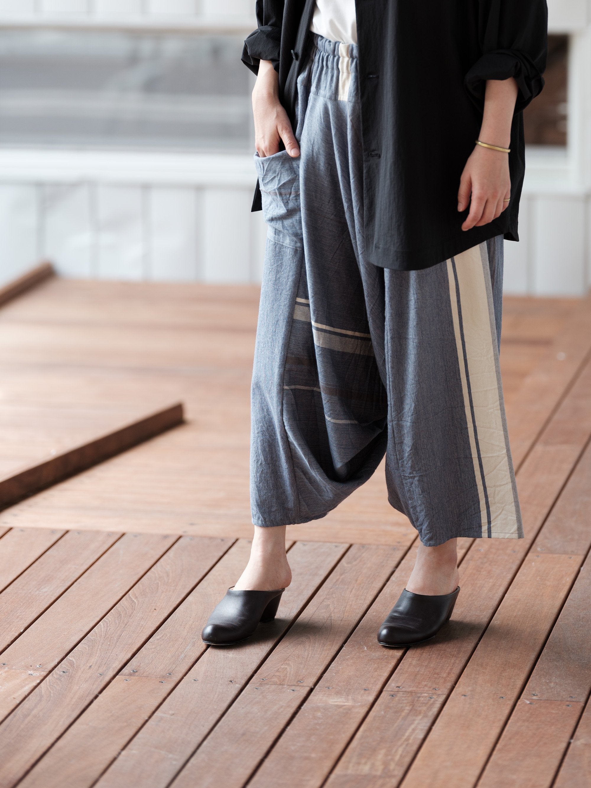 tarun pants long wool｜tamaki niime 玉木新雌