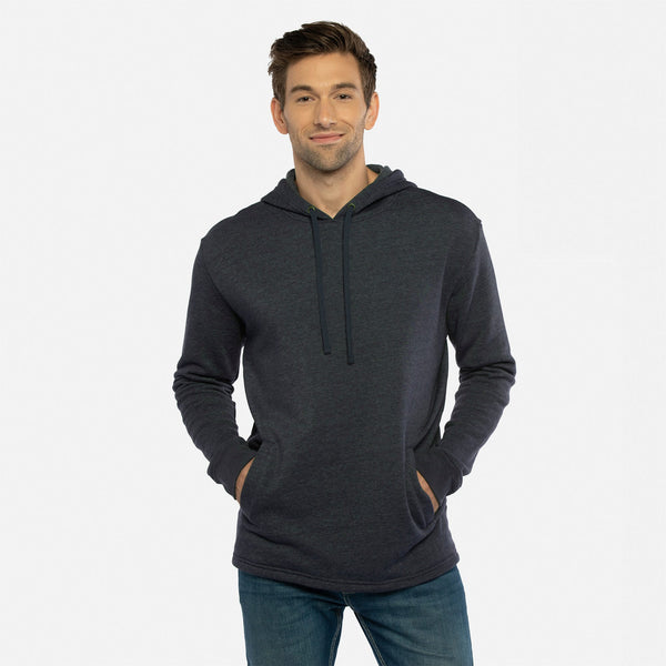 9304 Laguna Sueded Hoodie - Black | Next Level Apparel