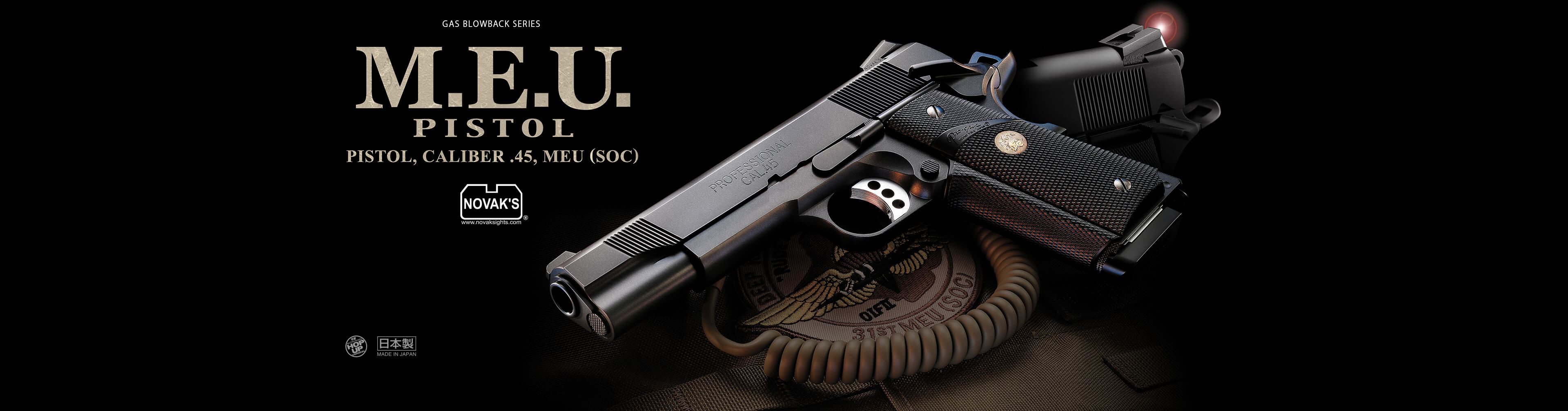 東京マルイ 】ガスブローバック MEUピストル (GBB ハンドガン 本体