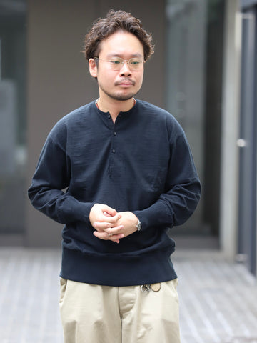 クラシックなピースの再入荷》50's HENLEY NECK SHIRT – ナイジェル