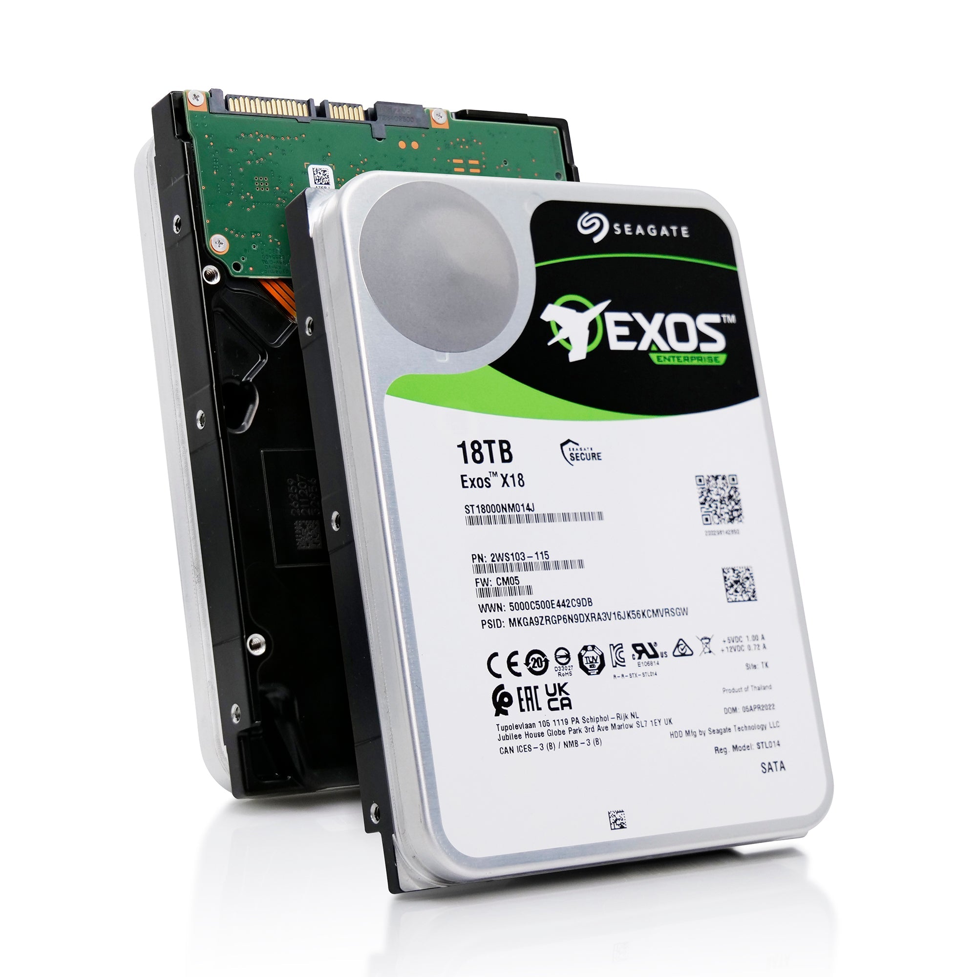 Seagate Exos X18 ST18000NM014J 18TB SATA 3.5
