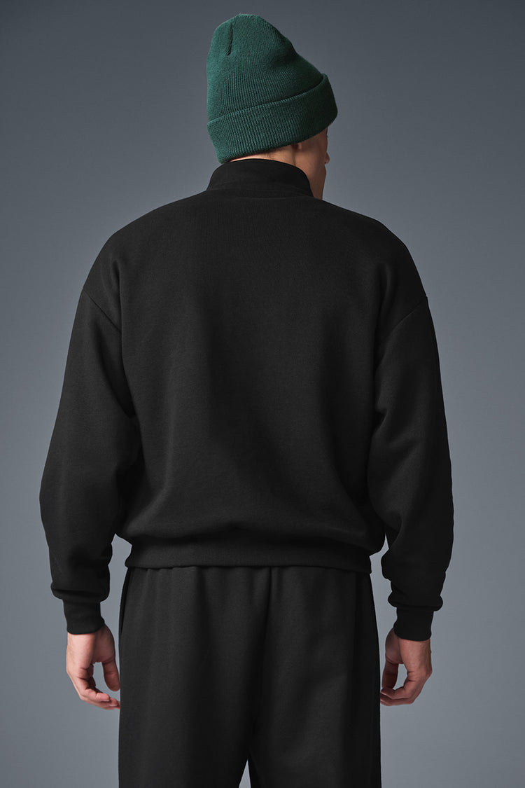 Accolade 1/4 Zip Pullover - Black | ALO